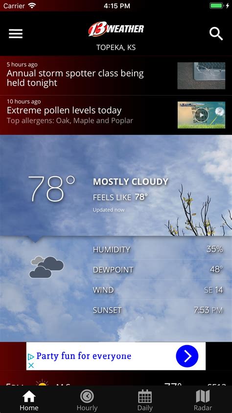 wibw weather app for kindle fire